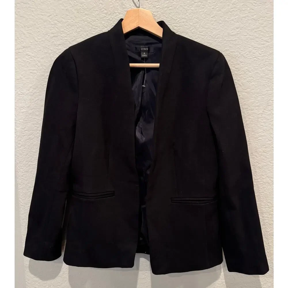 NEW J.Crew Going Out Blazer in stretch twill Size 6